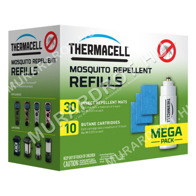 R-10 Szúnyogriasztó utántöltő MEGA PACK 120 órás védelem ThermaCell