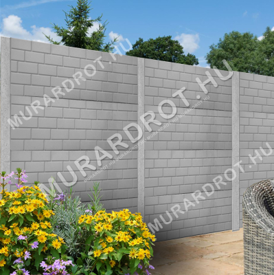 Tégla-1 beton kerítéspanel