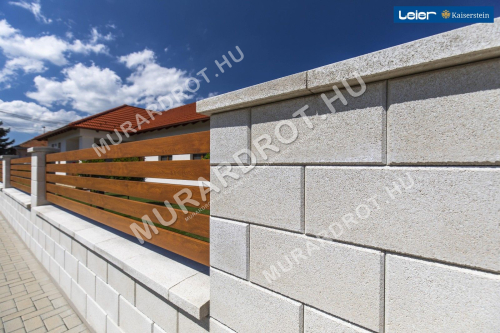 Leier Kaiserstein MODERN kerítéskő
